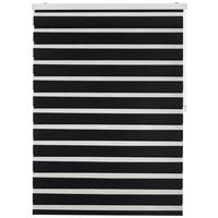 DUÁLNÍ ROLETA THOMAS - černá, textil/plast (120/160cm) - Premium Living