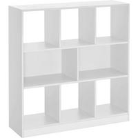 Bücherwand B: 97,5 Cm Weiß - Weiß, Basics, Holzwerkstoff (97,5/100/30cm) - Boxxx