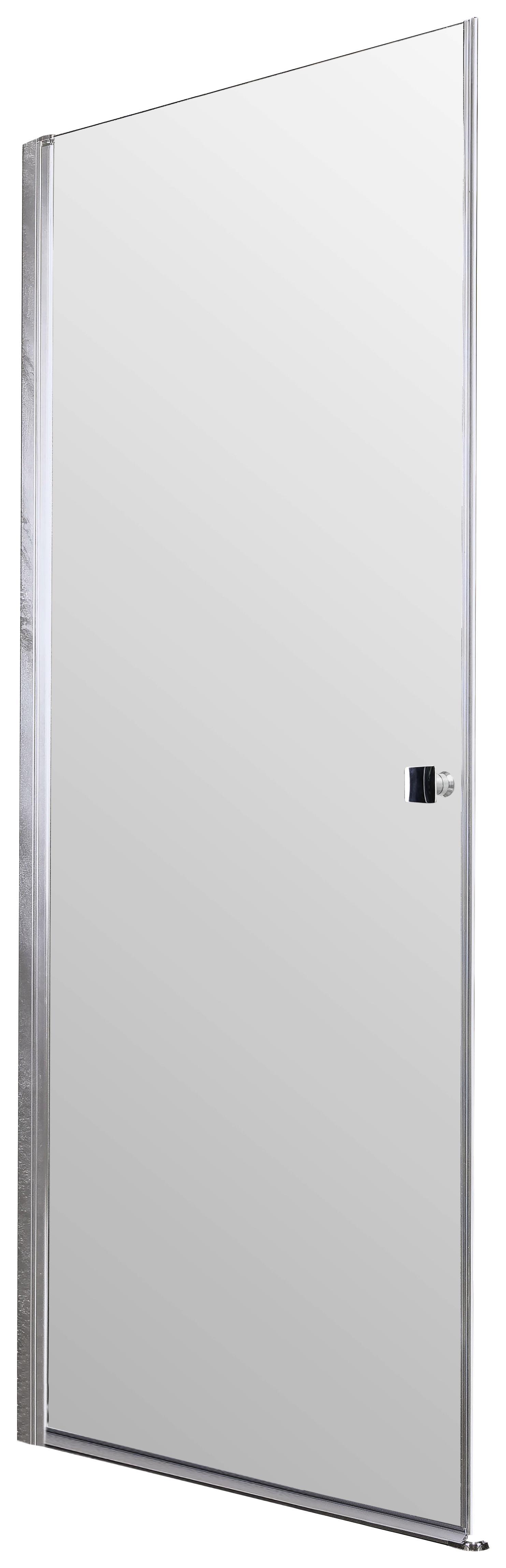 Glas Schwingtür Sanoflex Brava 95-97cm - Transparent, KONVENTIONELL, Glas (95-97/195cm)