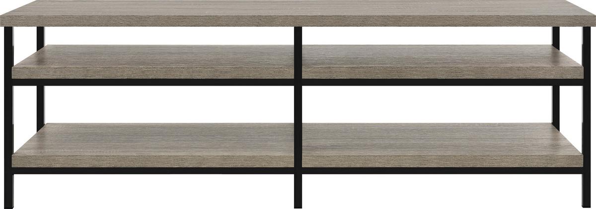 Lowboard Elmwood Eichefarben Dekor  B: 153 Cm - Eichefarben/Schwarz, Design, Holzwerkstoff (153/50/45cm) - MID.YOU