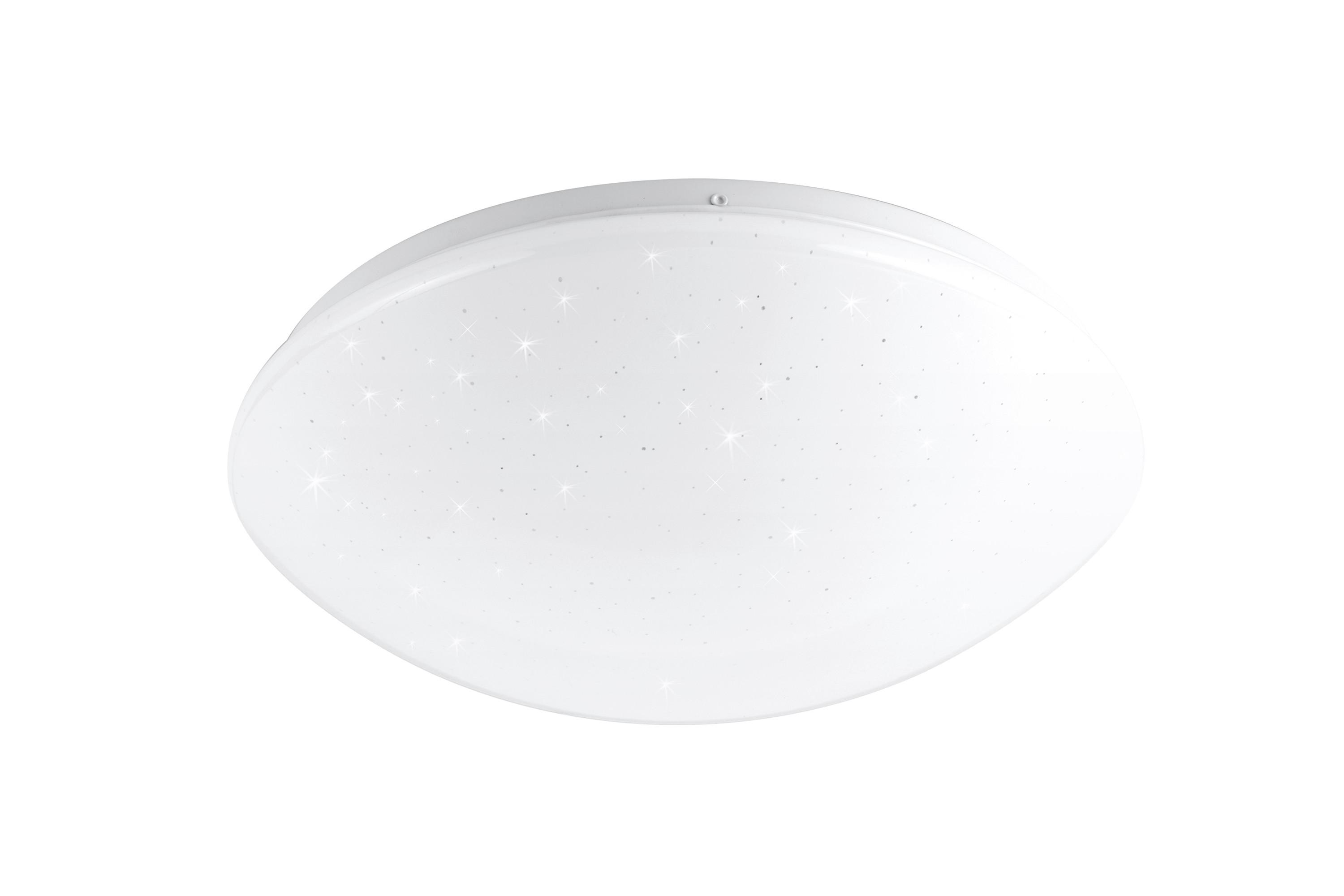 LED-Deckenleuchte 13-75161 - Weiß, Basics, Metall (33/33/8.5cm)