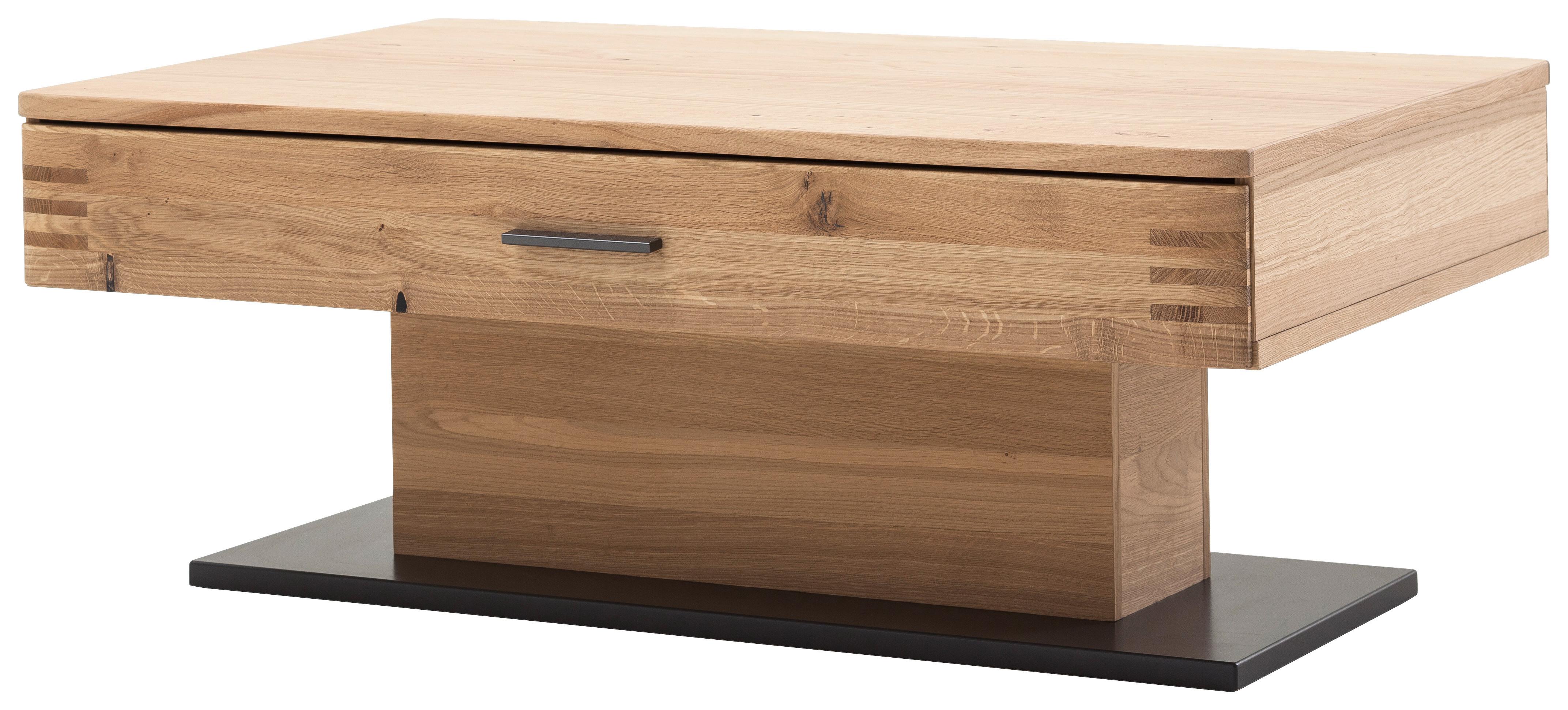 Couchtisch mit Lade Salvador Anthrazit/Eichefarben - Eichefarben/Anthrazit, Design, Holz/Holzwerkstoff (115/70/45cm) - Livetastic