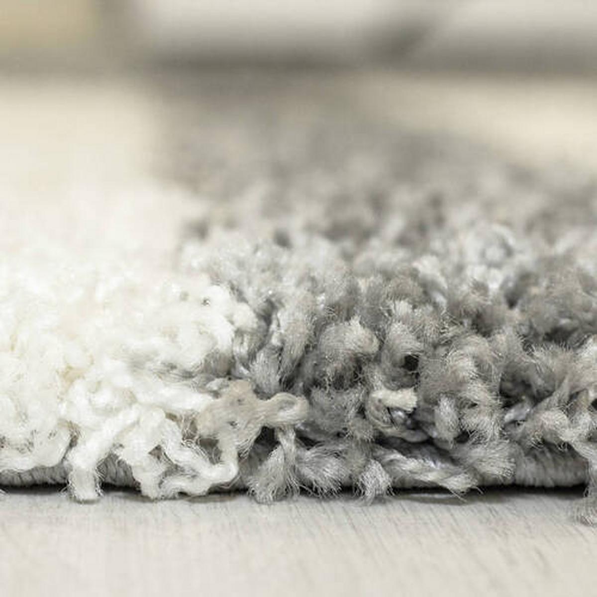 Hochflorteppich Gala - Hellgrau, Design, Textil (120cm) - Novel