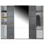 Schwebetürenschrank Malta - Dunkelgrau/Eichefarben, MODERN, Glas/Holzwerkstoff (270/210/60cm) Schwebetürenschrank Malta - Dunkelgrau/Eichefarben, MODERN, Glas/Holzwerkstoff (270/210/60cm)