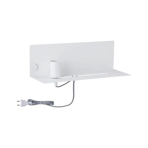 Wandleuchte 1-Flammig mit USB-Anschluss - Weiß, LIFESTYLE, Metall (40/13cm) - Paulmann