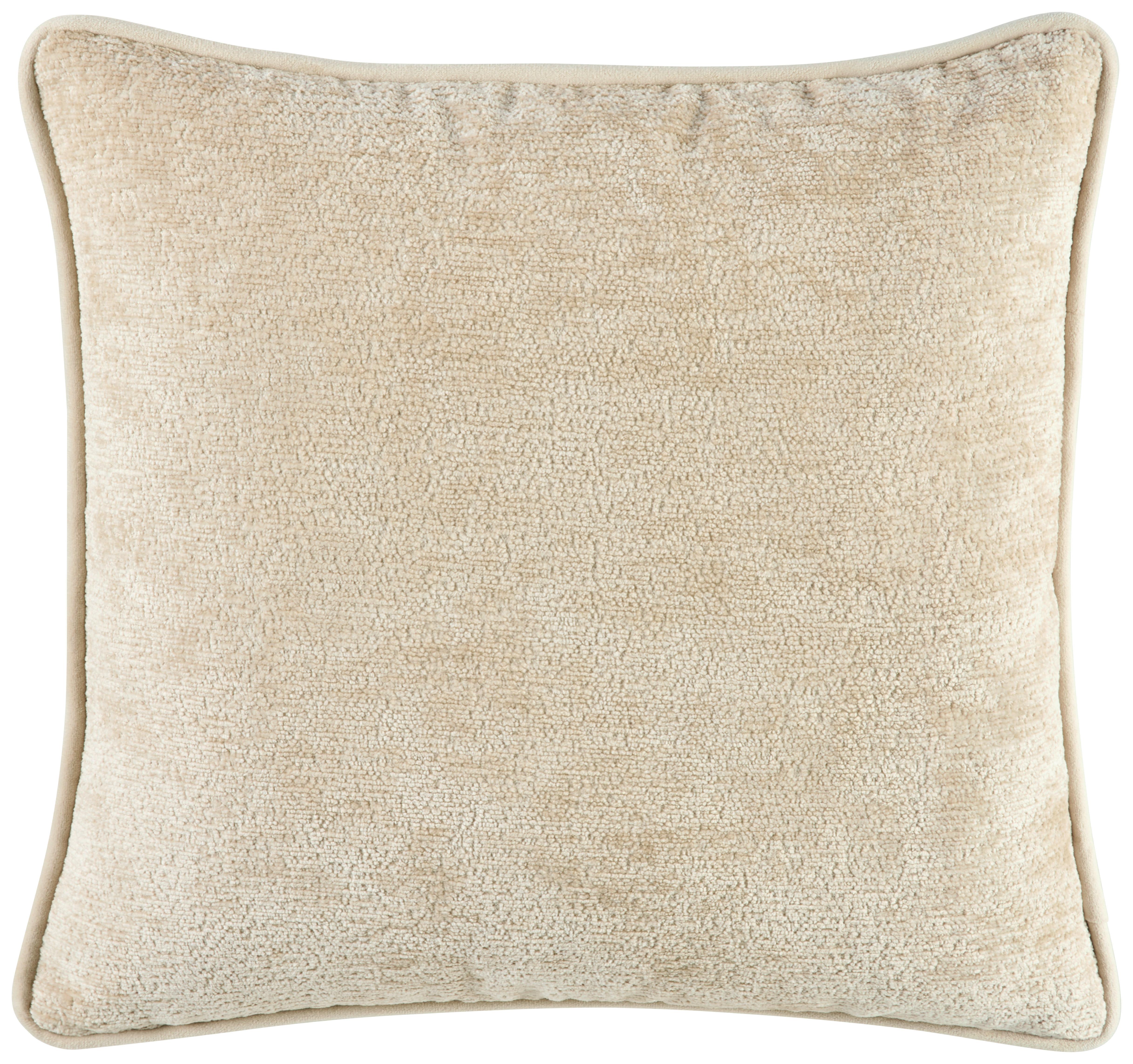 ZIERKISSEN SABINE - Beige, MODERN, Textil (45/45cm) - Luca Bessoni