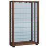 Vitrine Lumo Nussbaumfarben B: 59 cm - Nussbaumfarben, MODERN, Glas/Holzwerkstoff (59/91,3/18cm) - MID.YOU