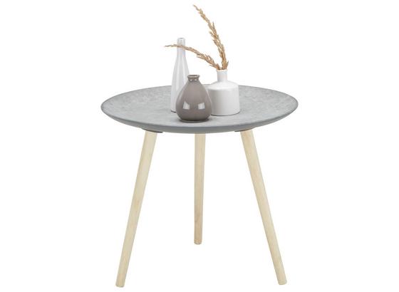 Odkladací Stolík Grey -sb- - prírodné farby/hnedá, drevo/kompozitné drevo (54,5/47,5/54,50cm) - Mömax modern living Odkladací Stolík Grey -sb- - prírodné farby/hnedá, drevo/kompozitné drevo (54,5/47,5/54,50cm) - Mömax modern living