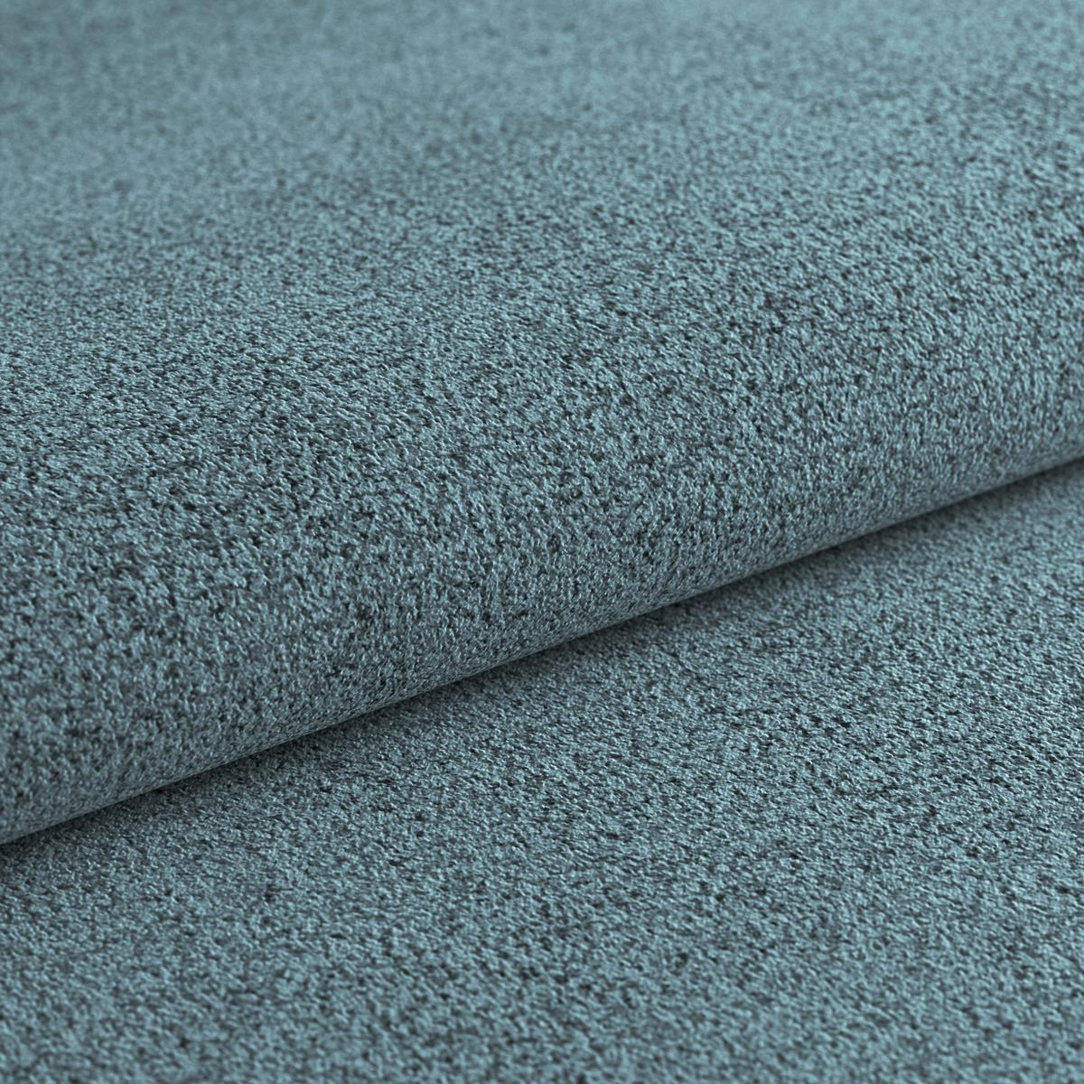 Armlehnstuhl Susan Blaugrün Schwarz/Sitzfläche 360°drehbar - Blau/Schwarz, KONVENTIONELL, Holz/Textil (59/90/66cm)