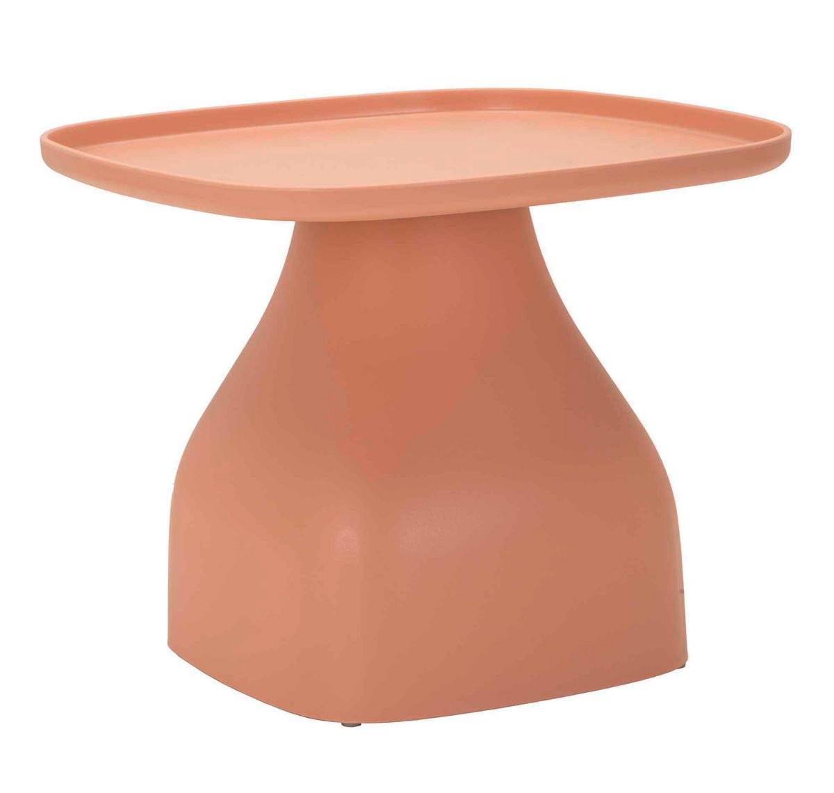 Couchtisch Gea Table Rosa B: 48 Cm - Rosa, Basics, Kunststoff (48/38/48cm)
