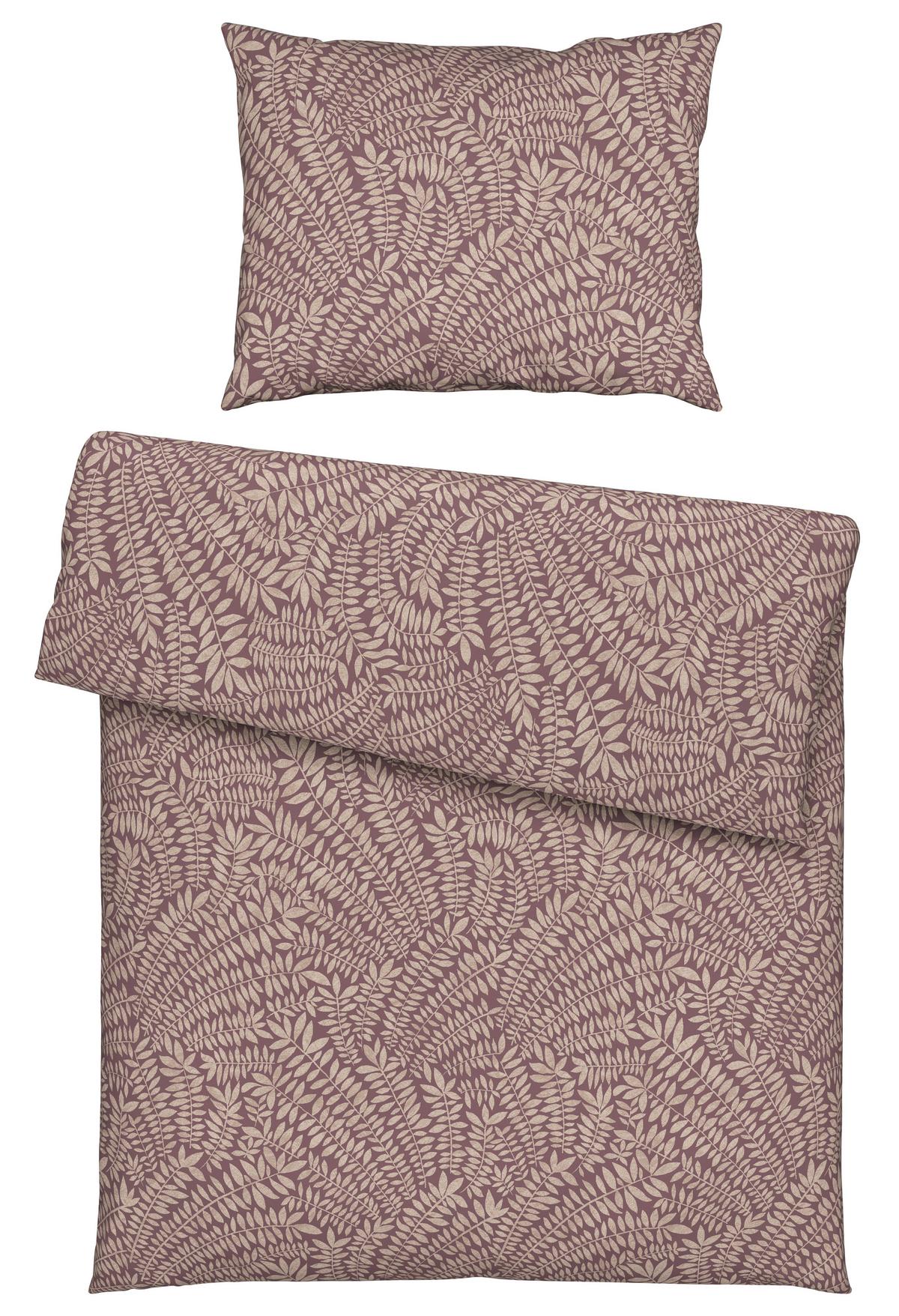 Povlečení Lorita, 70/90 140/200cm - světle fialová, textil (140/200cm) - Modern Living