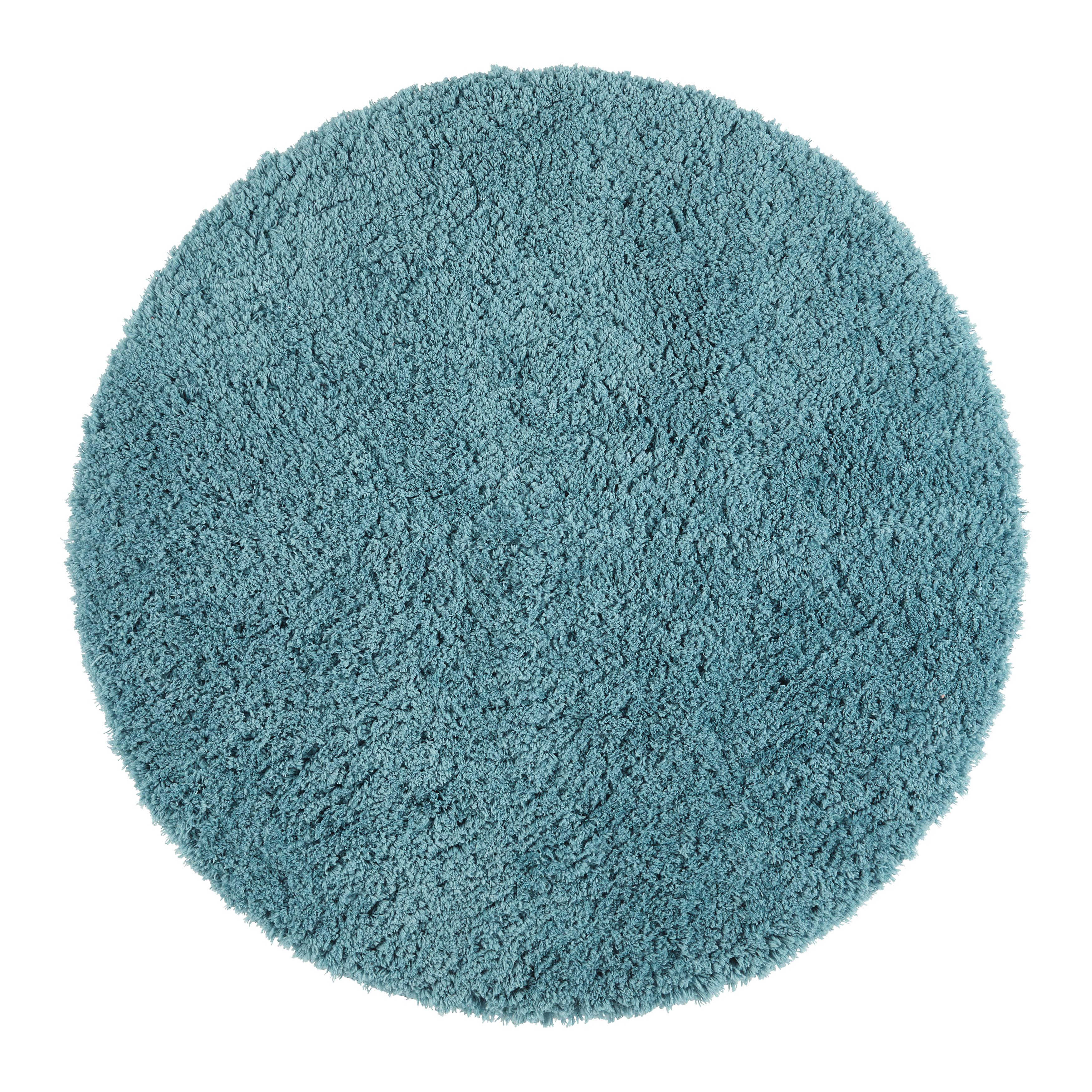 Kúpeľňová predložka Chris, P: 80cm, sivomodrá - sivomodrá, Modern, plast (80cm) - Premium Living