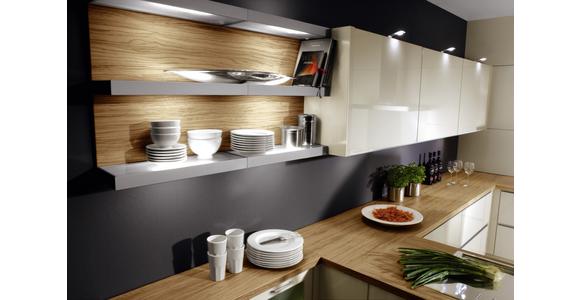 Einbauküche Fargo Frei Planbar Modernes Design - Platinfarben/Silberfarben, MODERN, Holzwerkstoff - Vertico