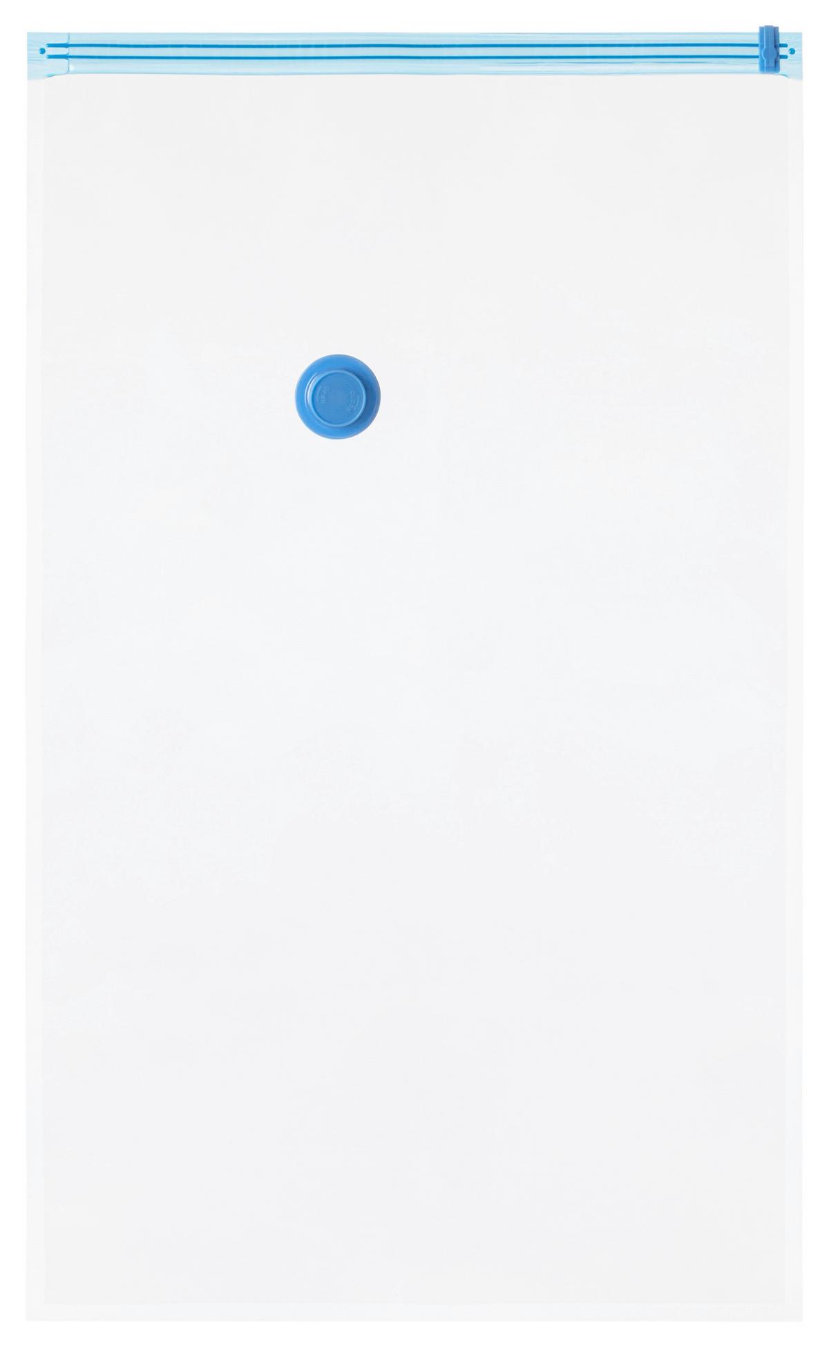 VAKUUM-AUFBEWAHRUNGSBEUTEL LUISE - Blau/Transparent, KONVENTIONELL, Kunststoff - Luca Bessoni