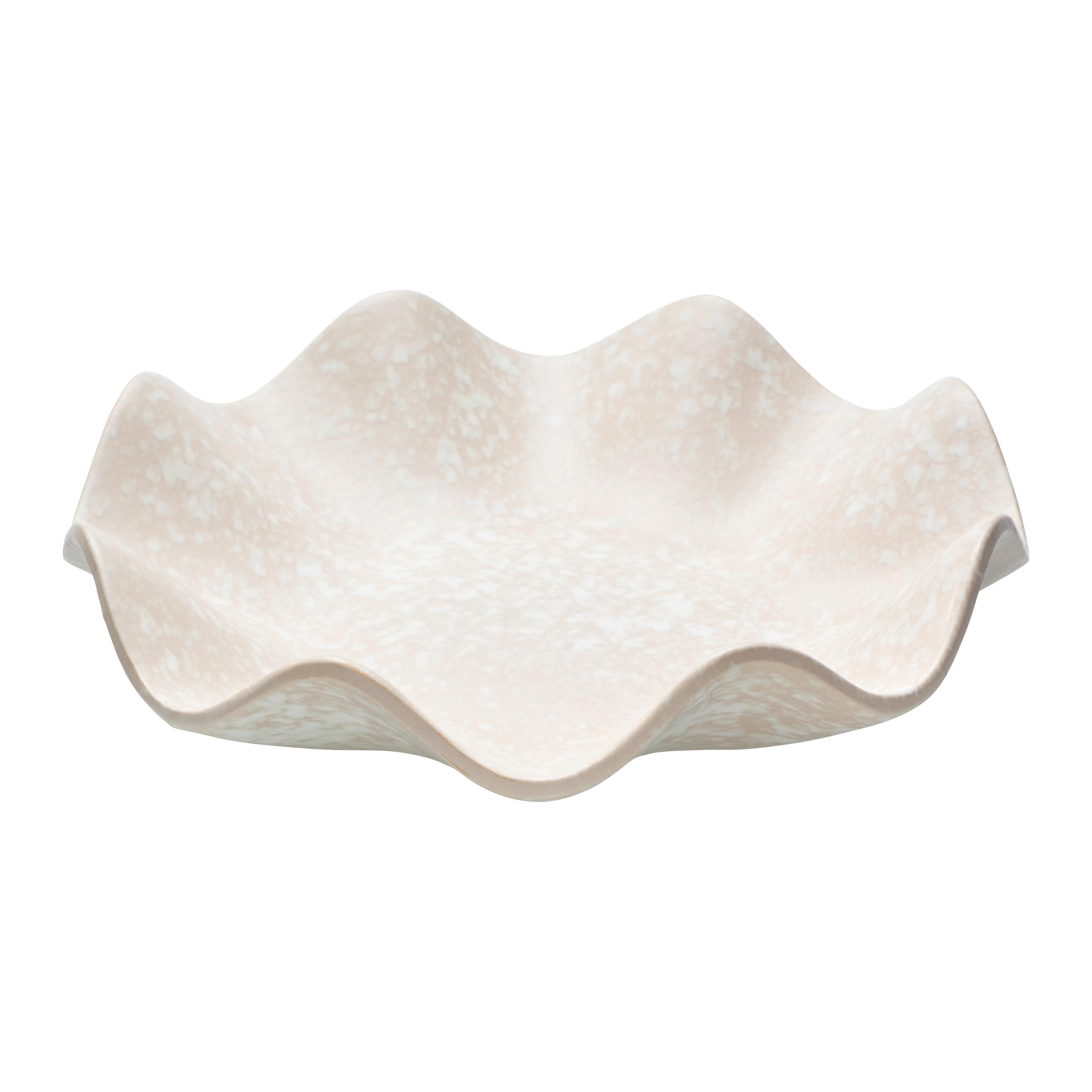 Misa na ovocie SHINY SILVER - krémová, Modern, keramika (32,5/8,5cm) - Mömax