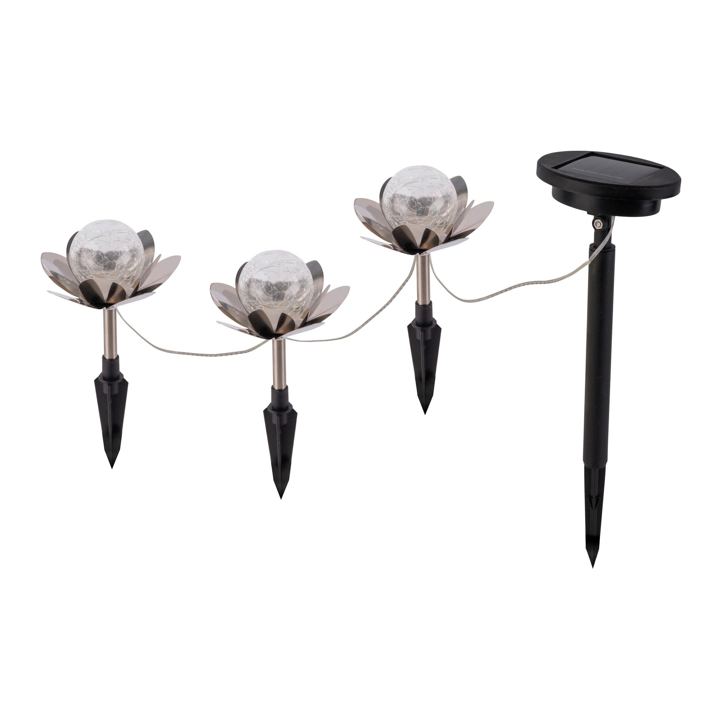 Solarleuchte 5325859 Lule 3er Set - Basics (10/10/20cm) - Näve