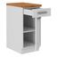 Küchenunterschrank Luisa Us40 - Weiß, KONVENTIONELL, Holzwerkstoff (40/86/60cm) Küchenunterschrank Luisa Us40 - Weiß, KONVENTIONELL, Holzwerkstoff (40/86/60cm)