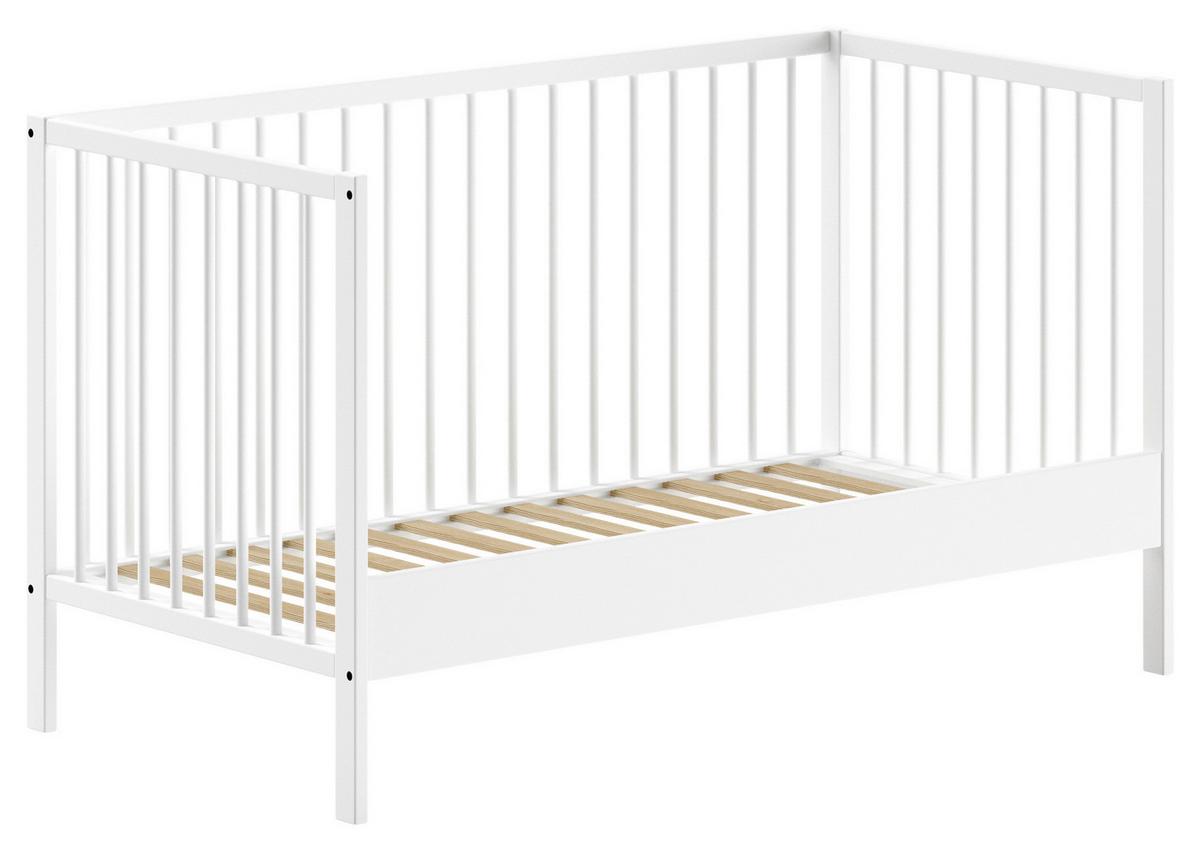 Kinder-/juniorbett Dino - Weiß, MODERN, Holz (70/140cm) - MID.YOU