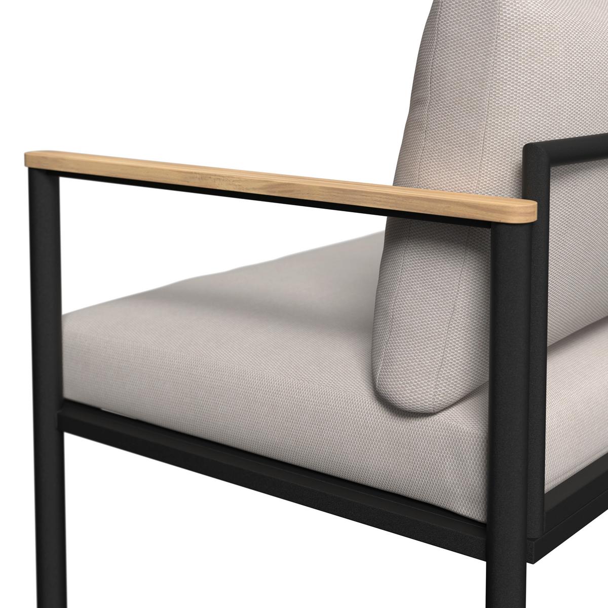 Loungegarnitur Tampa - Braun, MODERN, Holz/Textil (135,5/82/68cm) - Beldano