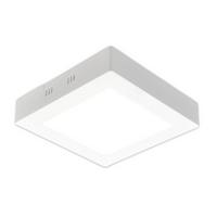 LED-Deckenleuchte L: 30 cm dimmbar - Weiß, Basics, Kunststoff/Metall (30/30/3,5cm) - Näve
