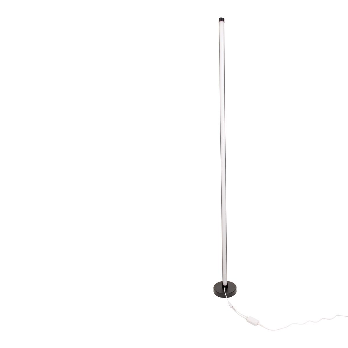 Led-stehlampe Dimmbar Schwarz Licht- Und Soundeffekten - Schwarz, Design (150 cm cm) - Näve