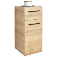 SPODNÍ SKŘÍŇKA BAVELLI -EXKLUSIV- - barvy dubu/černá, Moderní, kov/kompozitní dřevo (30/70/32,5cm) - Pelipal