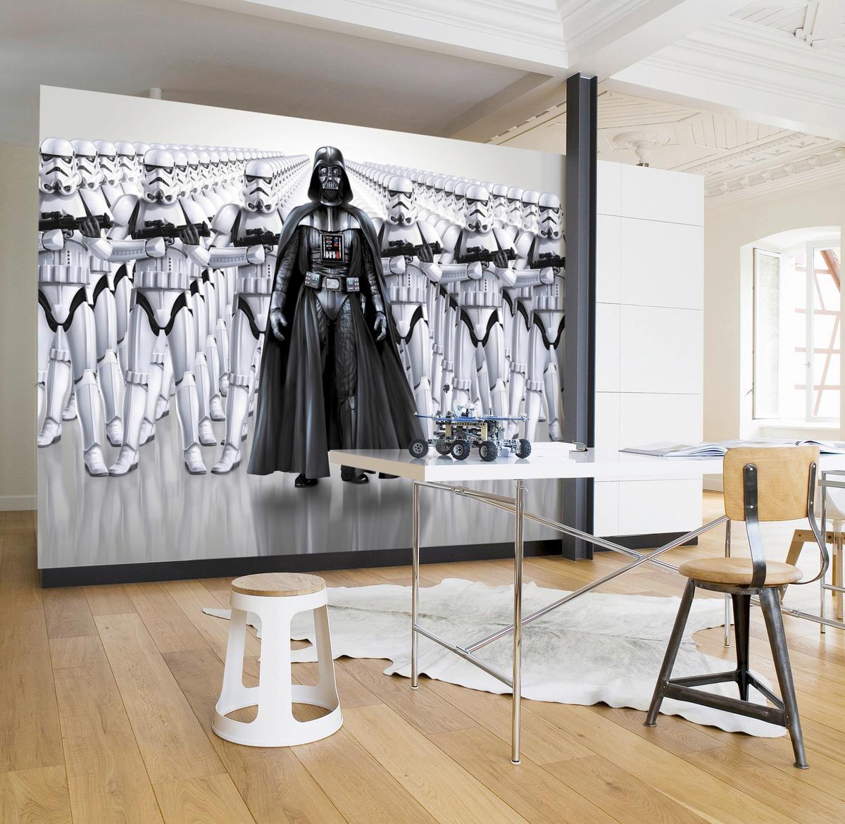 Fototapete 8-490 - Schwarz/Weiß, LIFESTYLE, Papier (368/254cm) - Disney