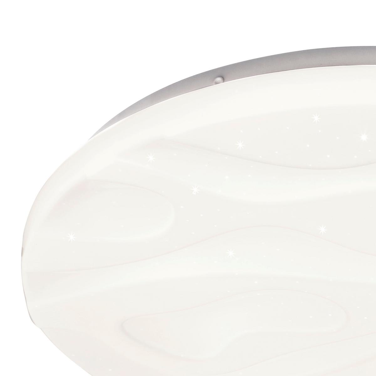 Led-deckenleuchte 12-11268 Nevada - Weiß, KONVENTIONELL, Kunststoff/Metall (29/29/6cm)