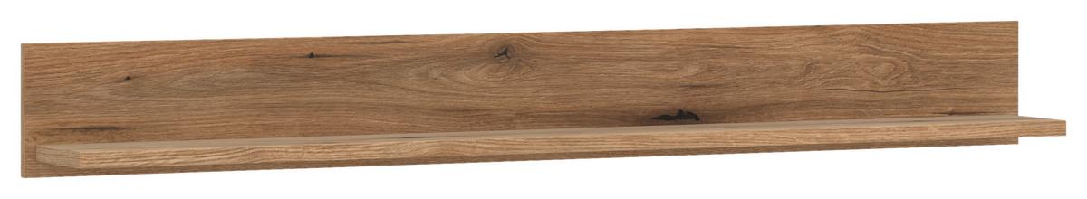 Wandboard Cut Out, B: 150 Cm Eichefarben - Eichefarben, MODERN, Holzwerkstoff (150/18/20cm) - Premium Living