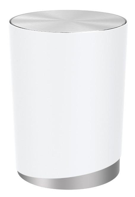 Koš na kosmetické potrěby Chris, 5l - bílá, Moderní, kov/plast (19,05/25,4cm) - Premium Living