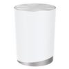 Kozmetický kôš Chris, 5l - biela, Modern, kov/plast (19,05/25,4cm) - Premium Living