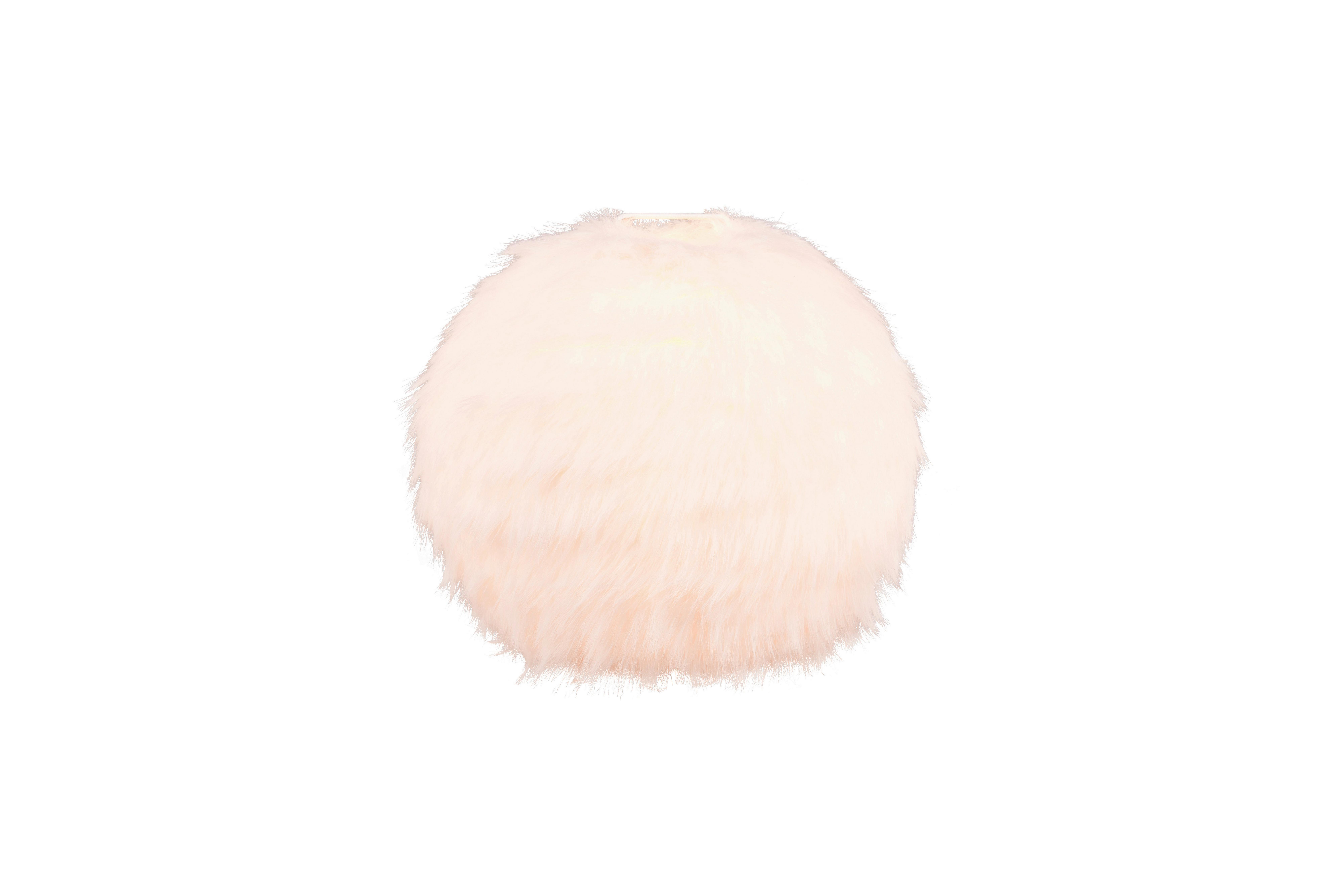 Tischleuchte R51581001 Furry - Sandfarben/Weiß, Design, Textil/Metall (30/24cm)