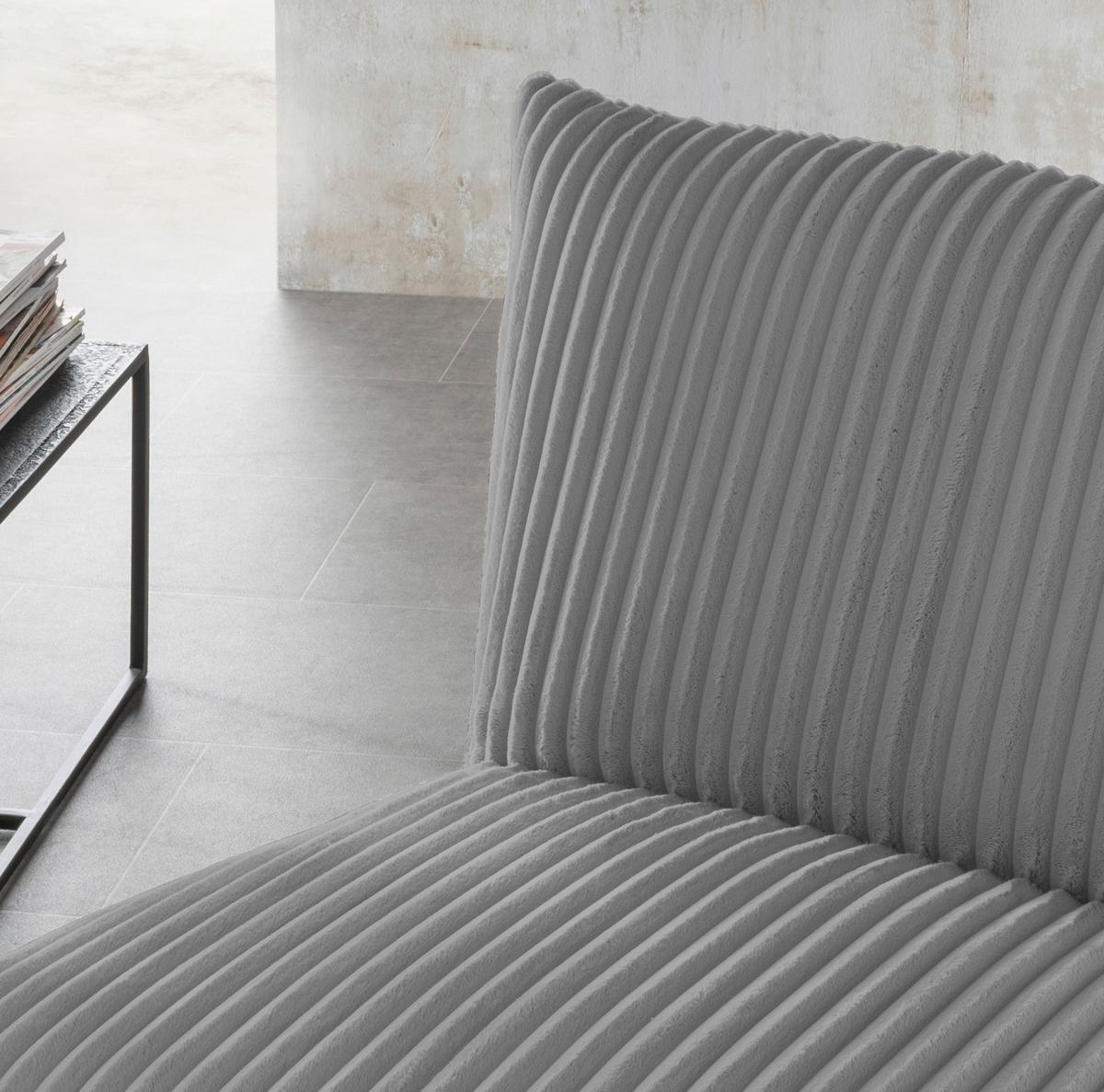 Relaxsessel Cremona Grau B: 100 Cm - Schwarz/Grau, Design, Textil (100/78/96cm) - Livetastic