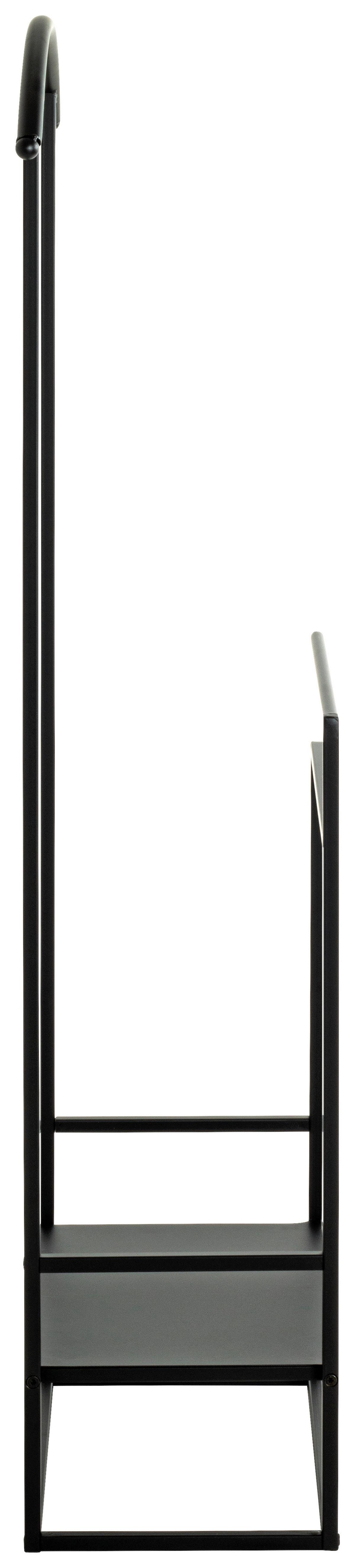NĚMÝ SLUHA PAISLEY - černá, Moderní, kov (46/128/26cm) - Mömax