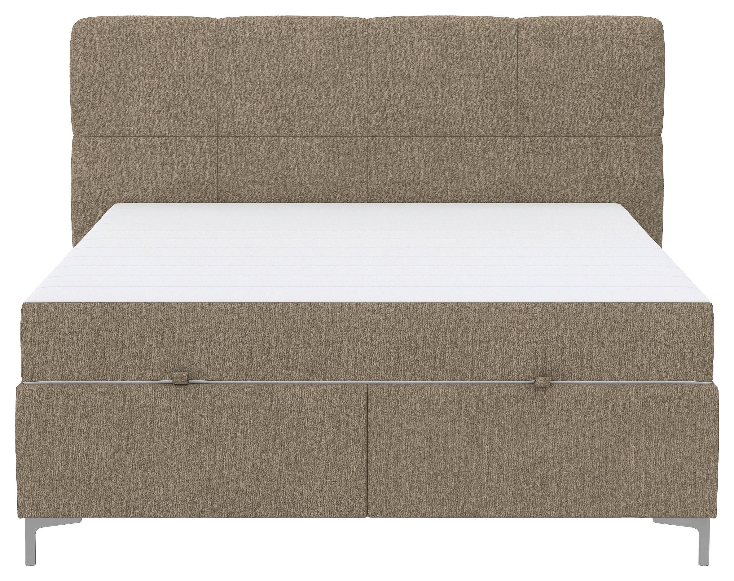 Box Ágy Kimi 160/200 Cm - szürkésbarna, Modern (160/200cm)