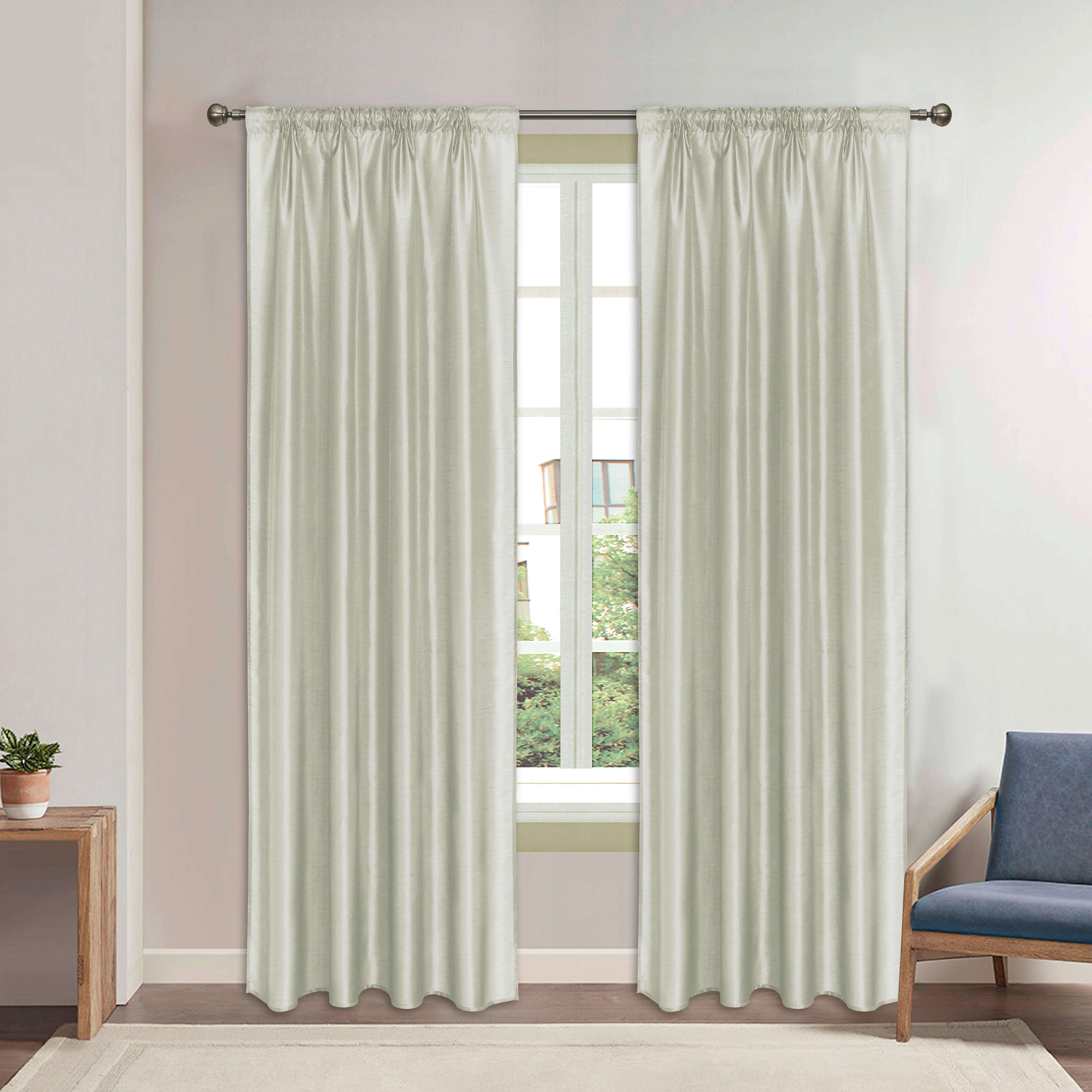 Készfüggöny Ulla - bézs, Romantik / Landhaus, textil (140/245cm) - James Wood