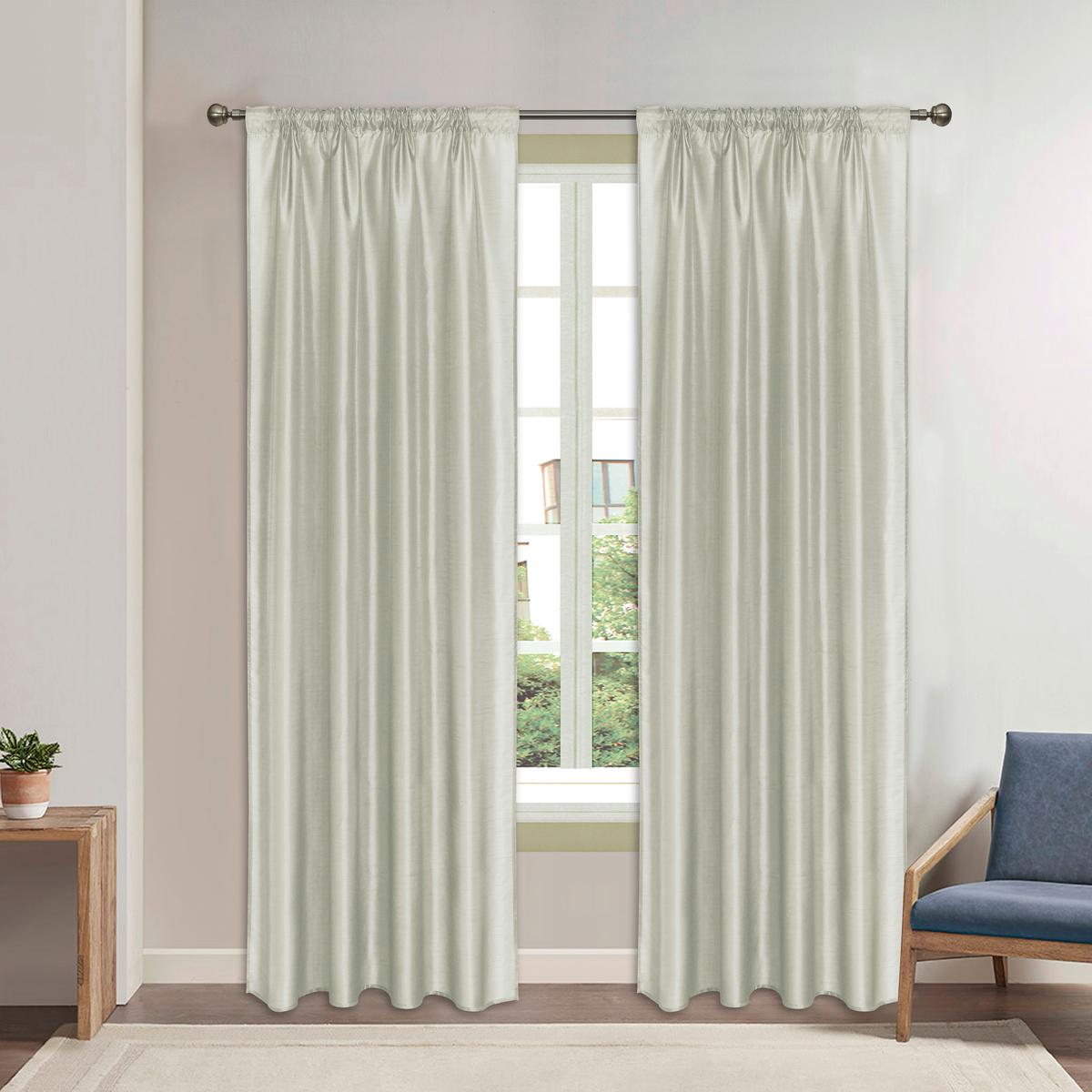 Készfüggöny Ulla - bézs, Romantik / Landhaus, textil (140/245cm) - James Wood
