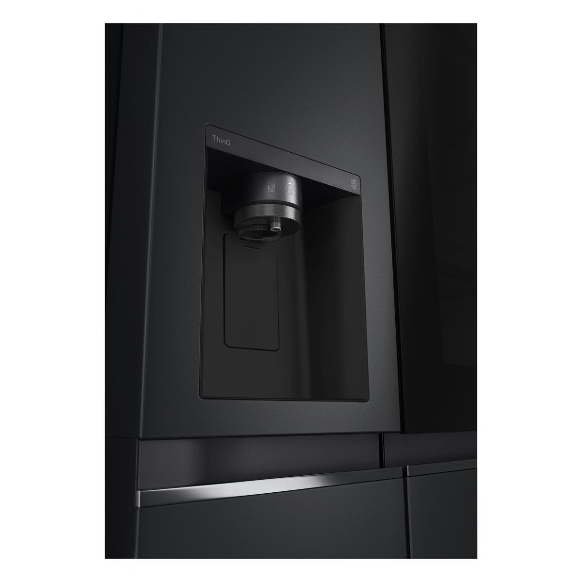 Side-By-Side Gsgv81epll No Frost, Wasserspender - Schwarz, Basics, Metall (91,3/179/73,5cm) - LG