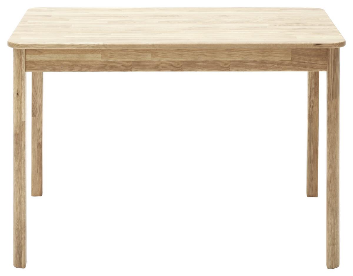 Esstisch Oskar - Wildeiche, KONVENTIONELL, Holz (120/80/76cm) - MID.YOU