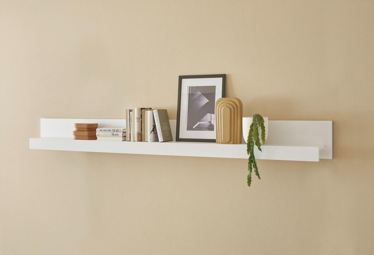 Wandboard Chester Weiß B: 217cm - Weiß, Design, Holzwerkstoff (217/22/18cm) - MID.YOU