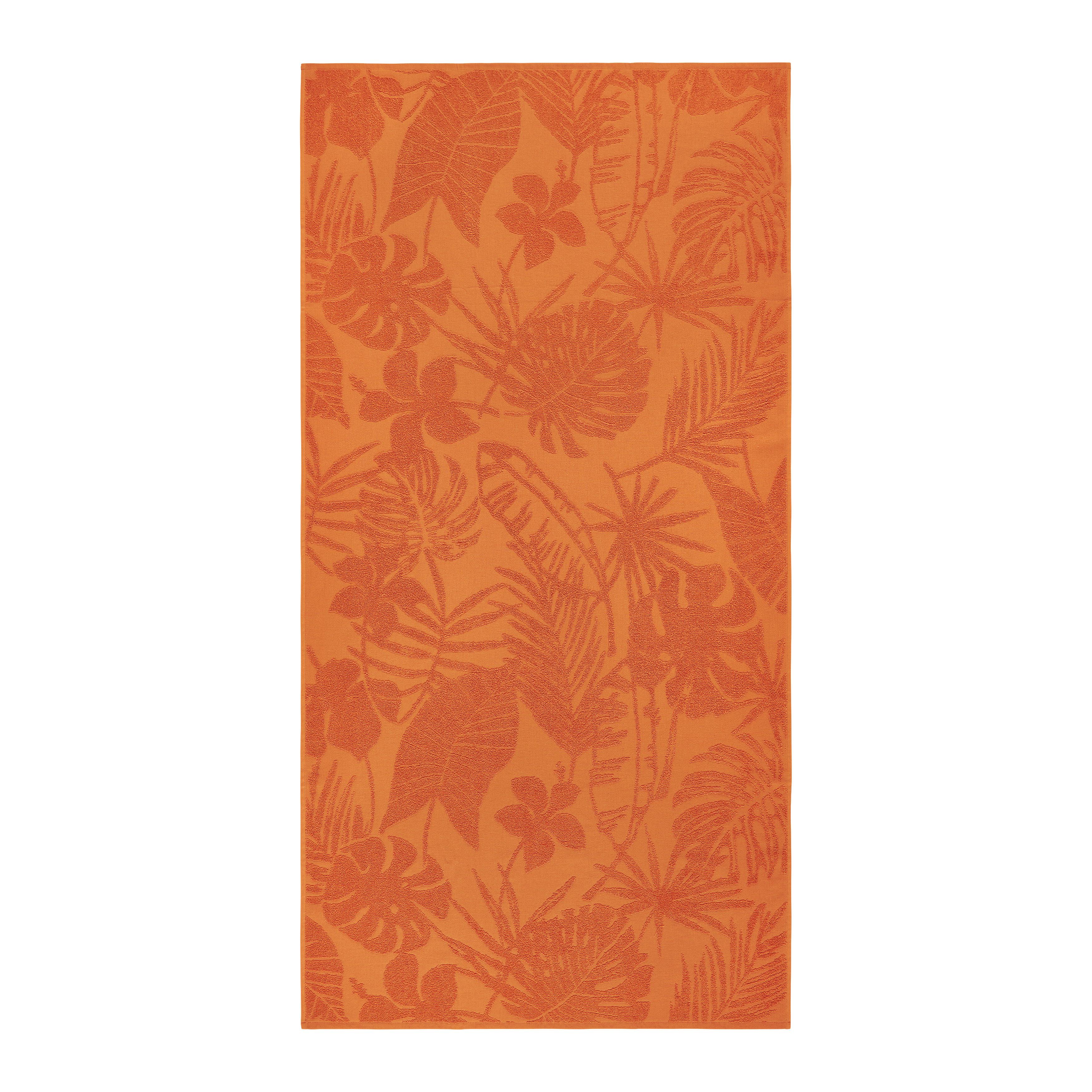 OSUŠKA NA PLÁŽ NELLY - oranžová, textil (90/180cm) - Mömax