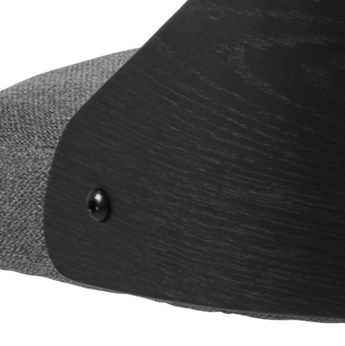 Barhocker höhenverstellbar Lucy Dunkelgrau - Dunkelgrau/Schwarz, MODERN, Holz/Textil (47/113/50,5cm) - MID.YOU