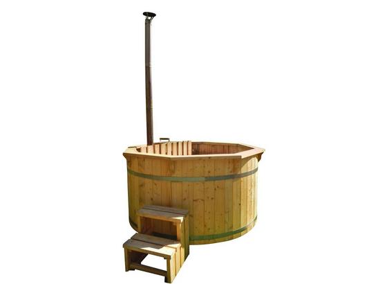 Badefass Dino 2,2m - Naturfarben, MODERN, Holz (246,4/104,5cm) Badefass Dino 2,2m - Naturfarben, MODERN, Holz (246,4/104,5cm)