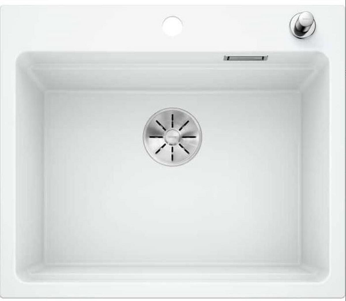 Spüle Etagon 6 - Weiß, Basics (60/22/51cm) - Blanco