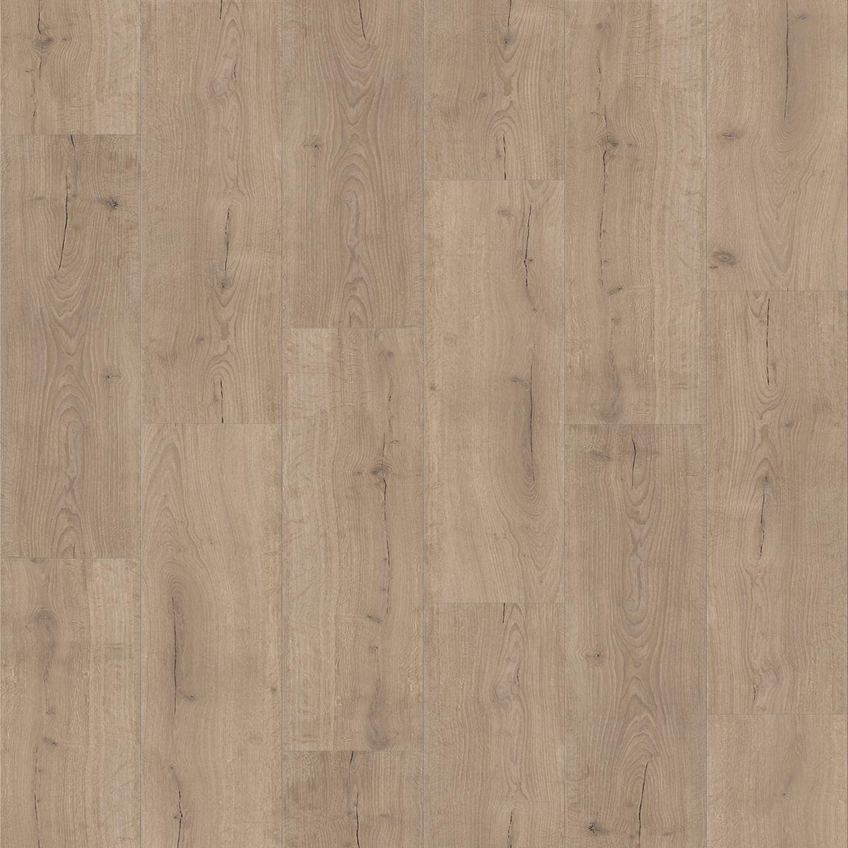 Designboden Eichefarben/braun /grau Lhd. Stärke 9,4mm - Eichefarben/Braun, Basics, Holzwerkstoff/Kunststoff (120,7/21,6/0,94cm) - Parador