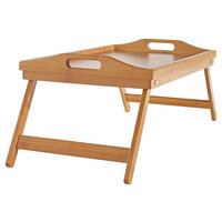 Servírovací podnos BAMBUS - prírodná farba, Konventionell, kompozitné drevo/plast (50/30/24cm) - Zandiara