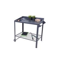 Pflanztisch Mobiler Pflanztisch Diana - Anthrazit, Basics, Metall (90/90/55cm)