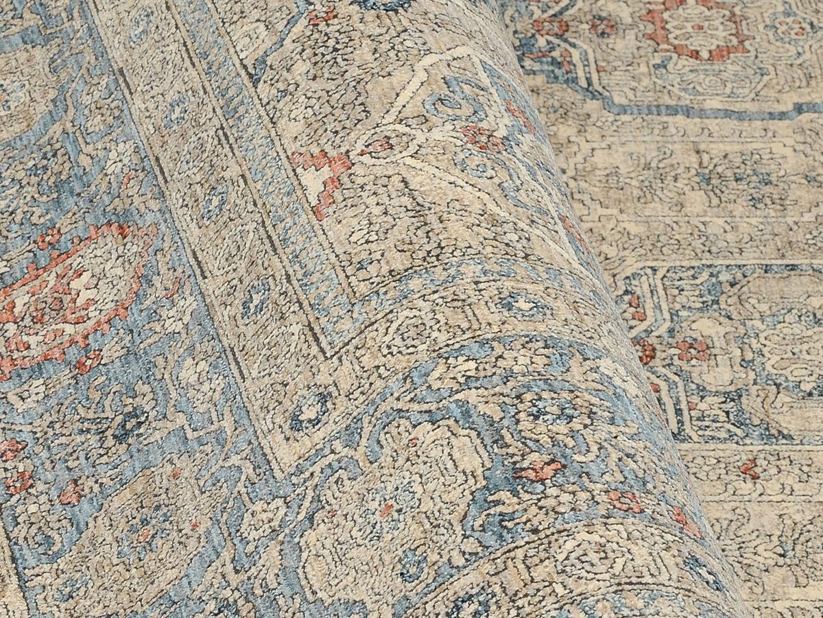 Orientteppich Grand Fashion 02 - Blau/Grau, Design, Textil (120/180cm) - Cazaris