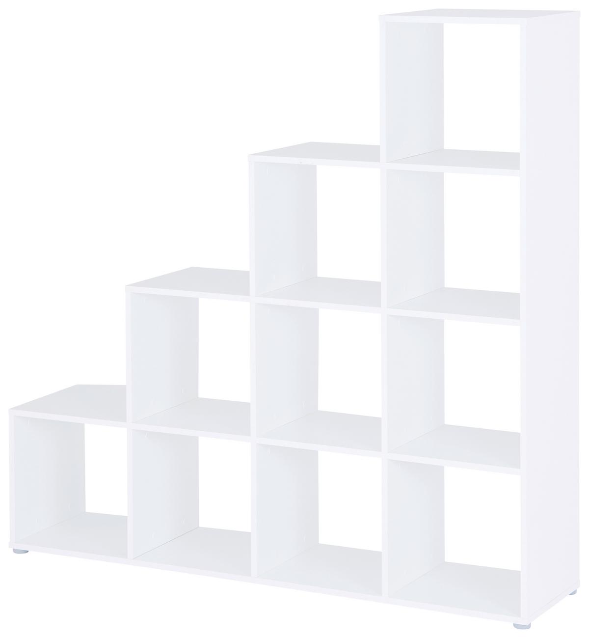 Raumteiler Pisa B: 149 Cm Weiß - Weiß, MODERN, Holzwerkstoff (149/148/35cm)