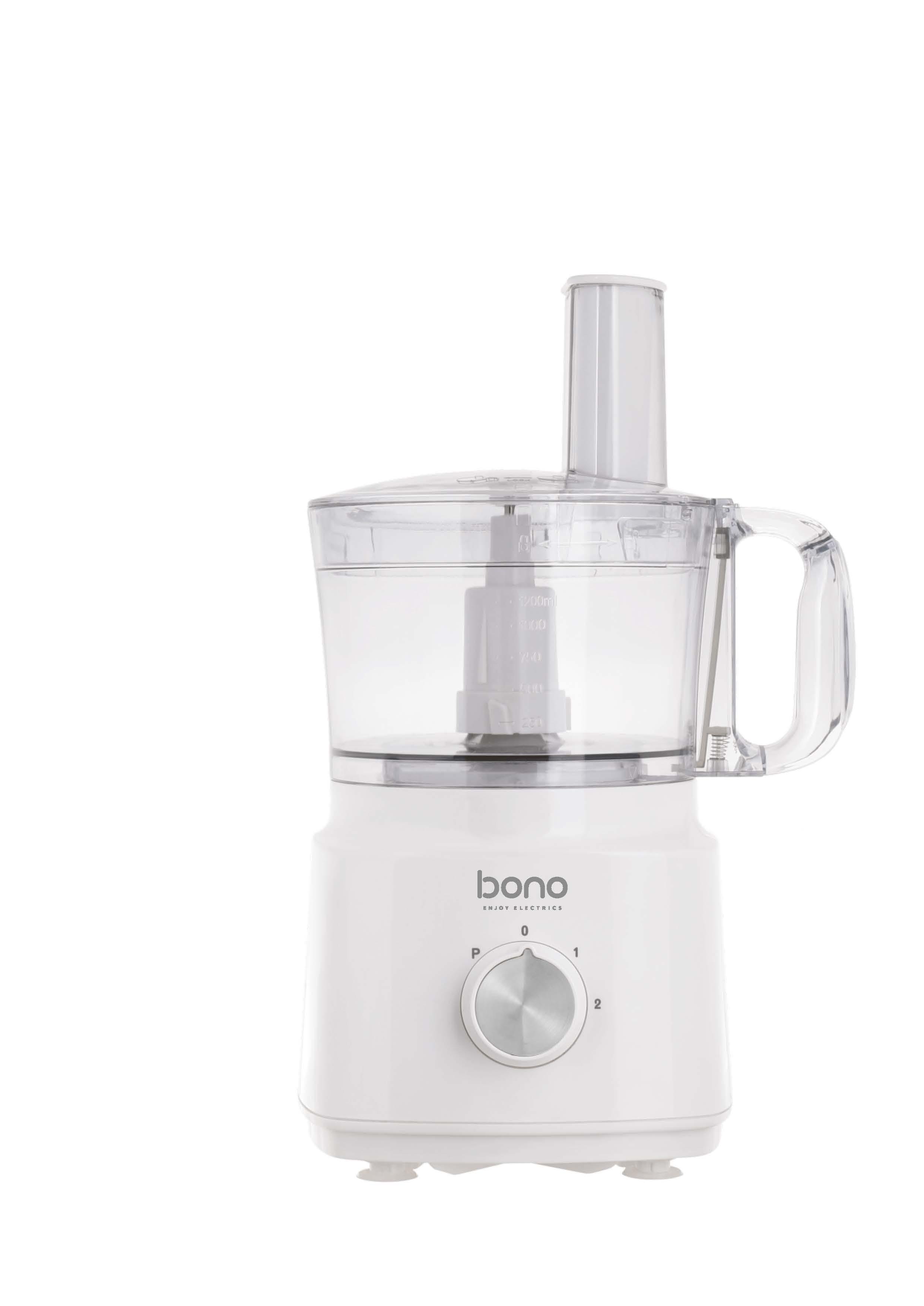 Standmixer Roswitha 750 W Weiß 2 L 3 Stufen - Weiß, KONVENTIONELL, Kunststoff/Metall (24,8/20,4/38,5cm) - Bono